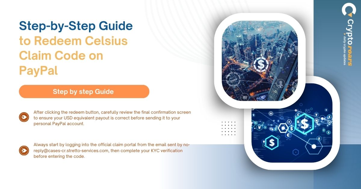 Celsius Claim Code PayPal